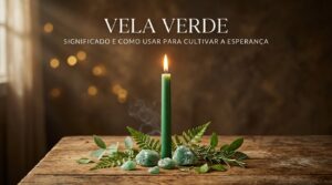 Vela verde: significado e como usar para cultivar a esperança